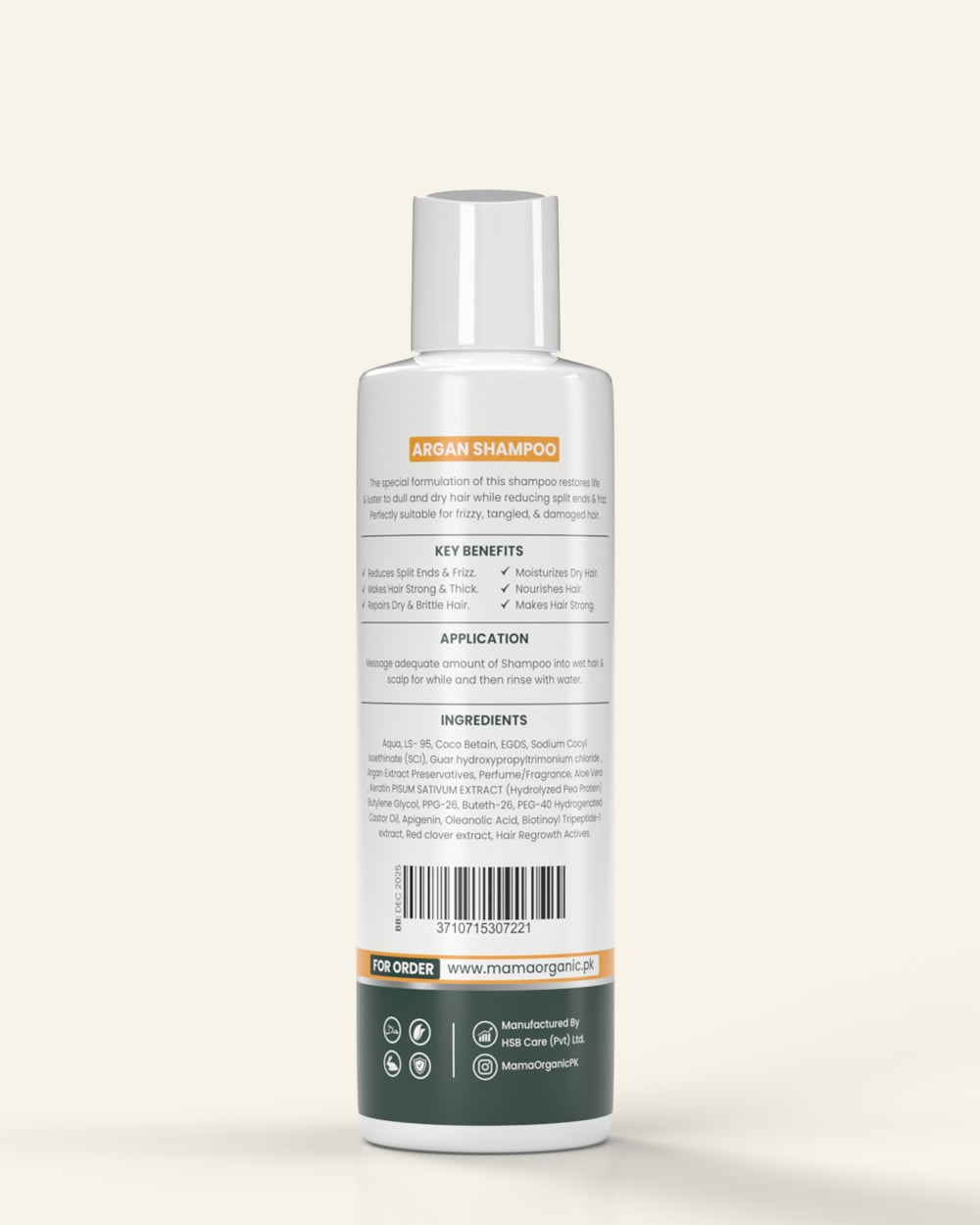 Argan Hair Shampoo 150ml in Pakistan