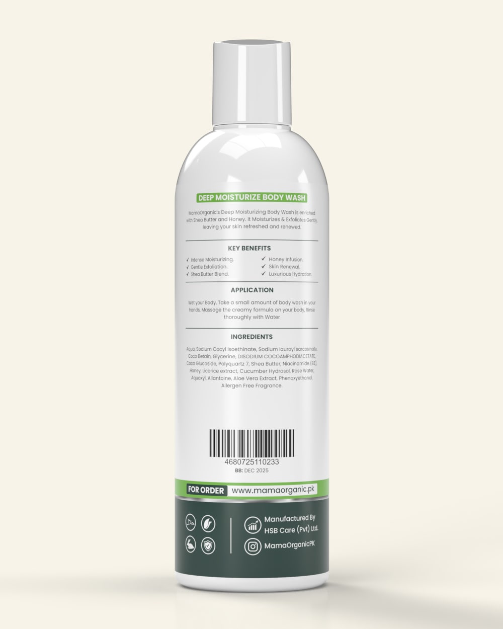 Deep Moisturizing Body Wash in Pakistan