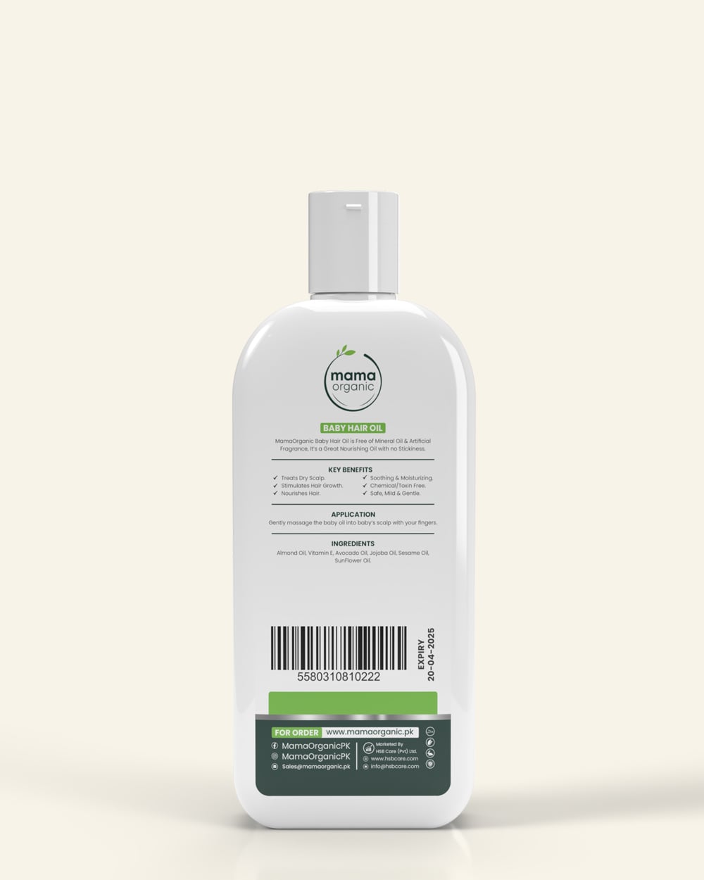 Baby Hair Oil 100ml in Pakistan