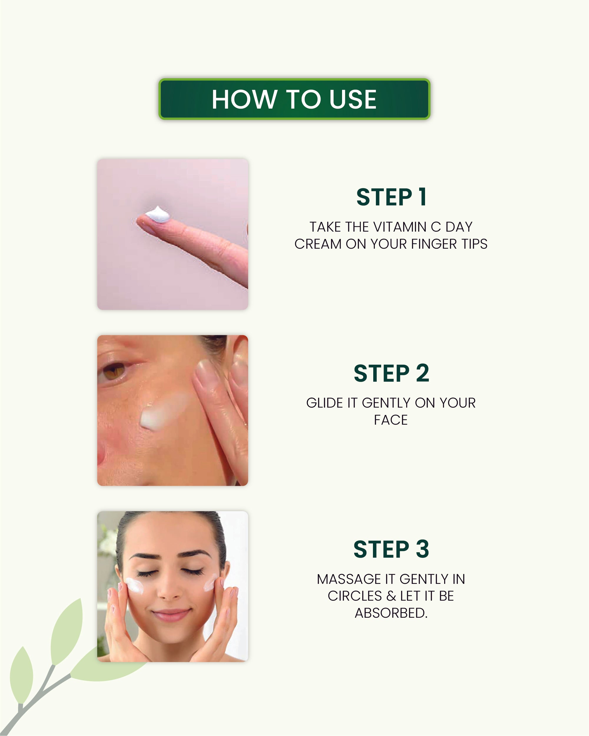 How to Use Vitamin C Day Cream