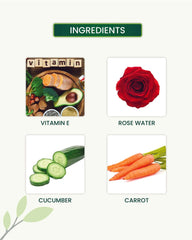 Rose Face Toner Pores Tightening & Refreshing Toner with Vitamin E & Rose Water - Natural & Toxin-Free - 80ml - MamaOrganic