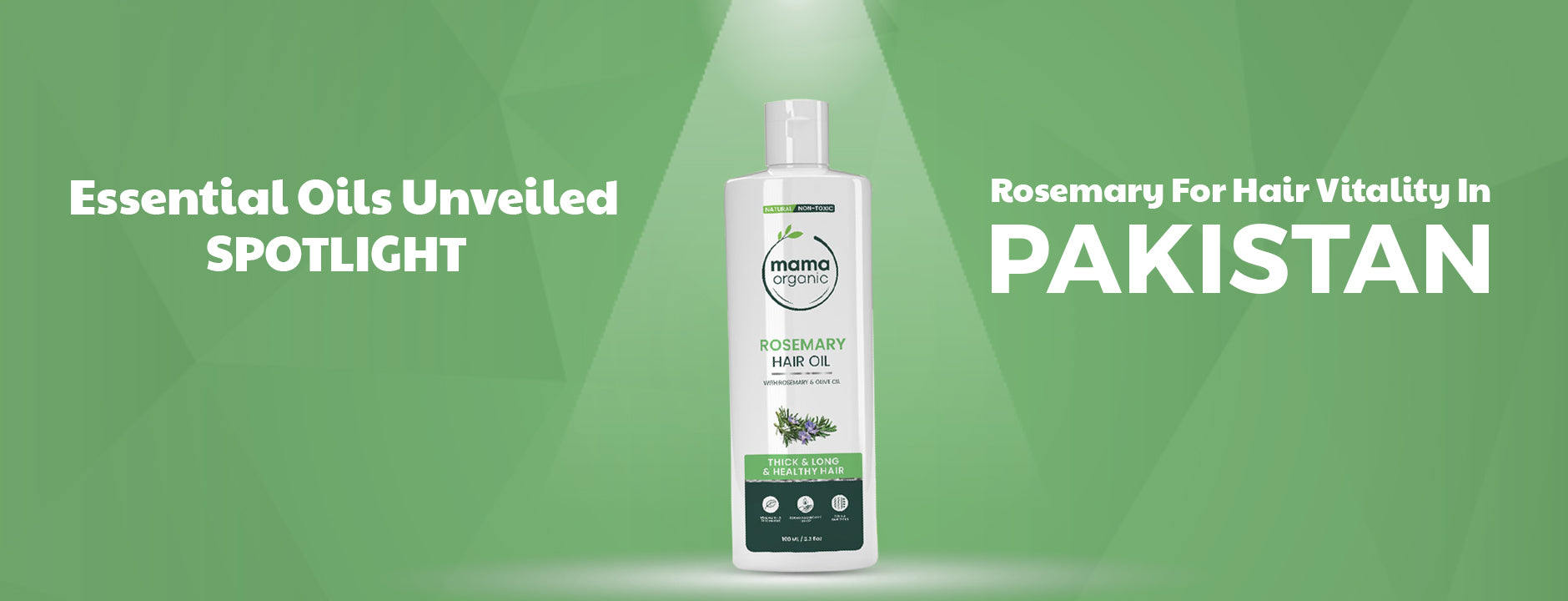 Essential Oils Unveiled: Spotlight on Rosemary Oil for Hair Vitality in Pakistan