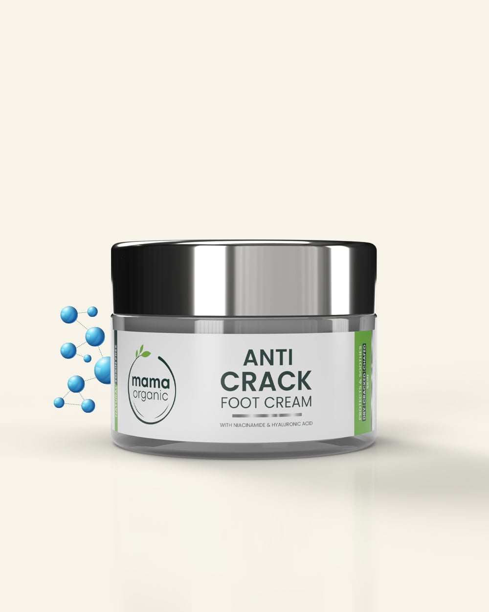 Buy Anti Crack Foot Cream for Cracked Chafed Skin Mama Organic