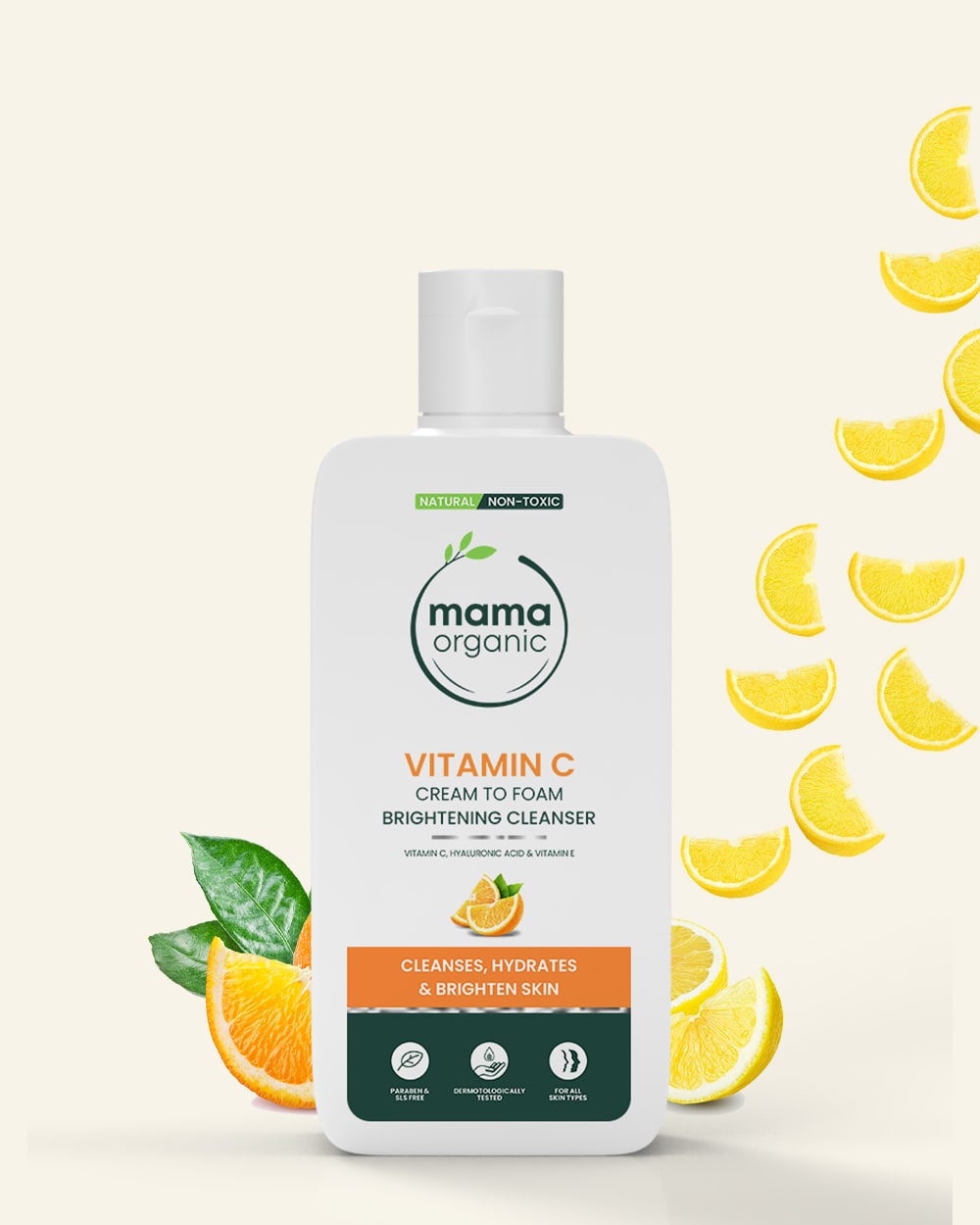 Best Vitamin C Cream to Foam Facial Cleanser 80ml