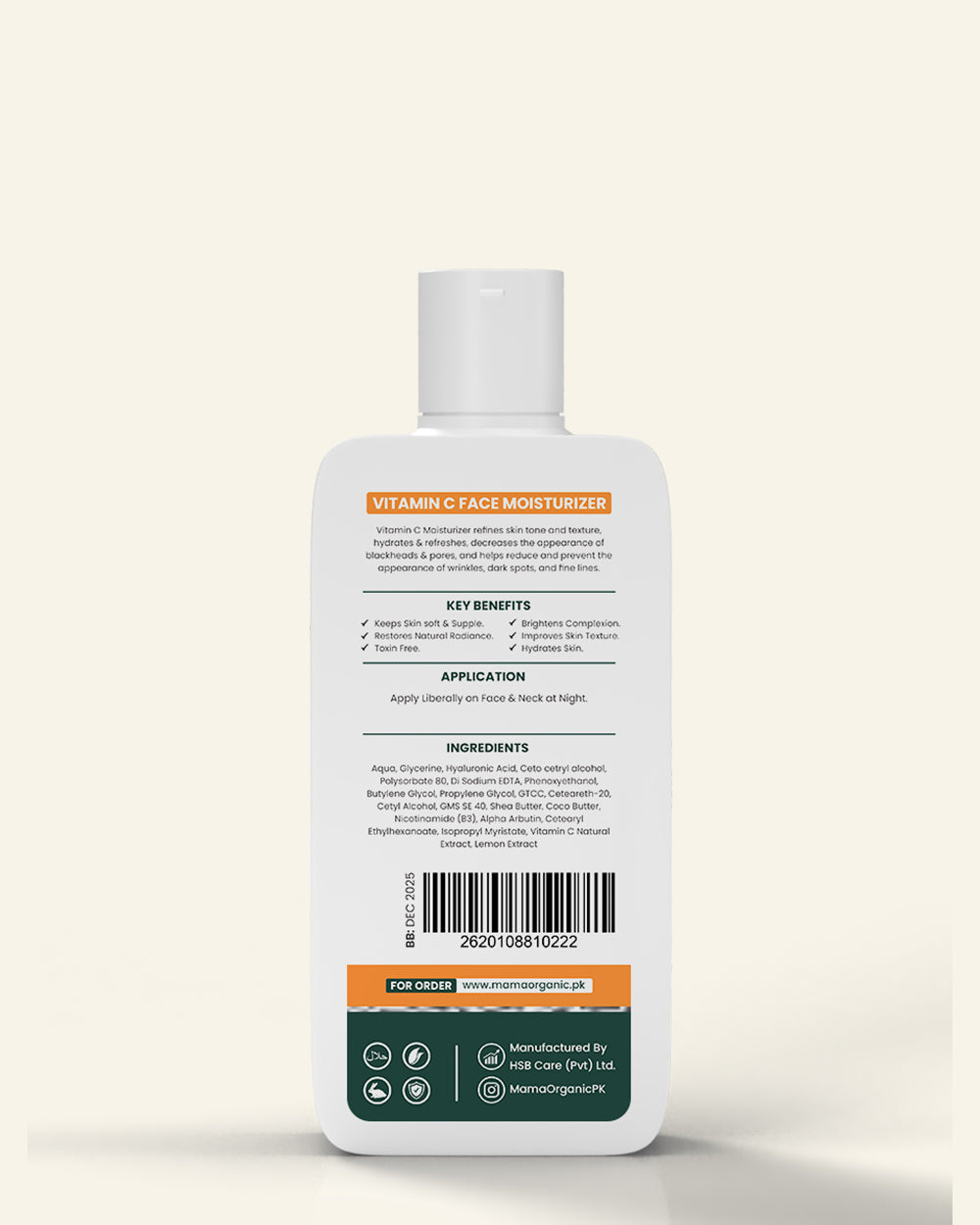 Best Vitamin C Oil Free Face Moisturizer 80ml