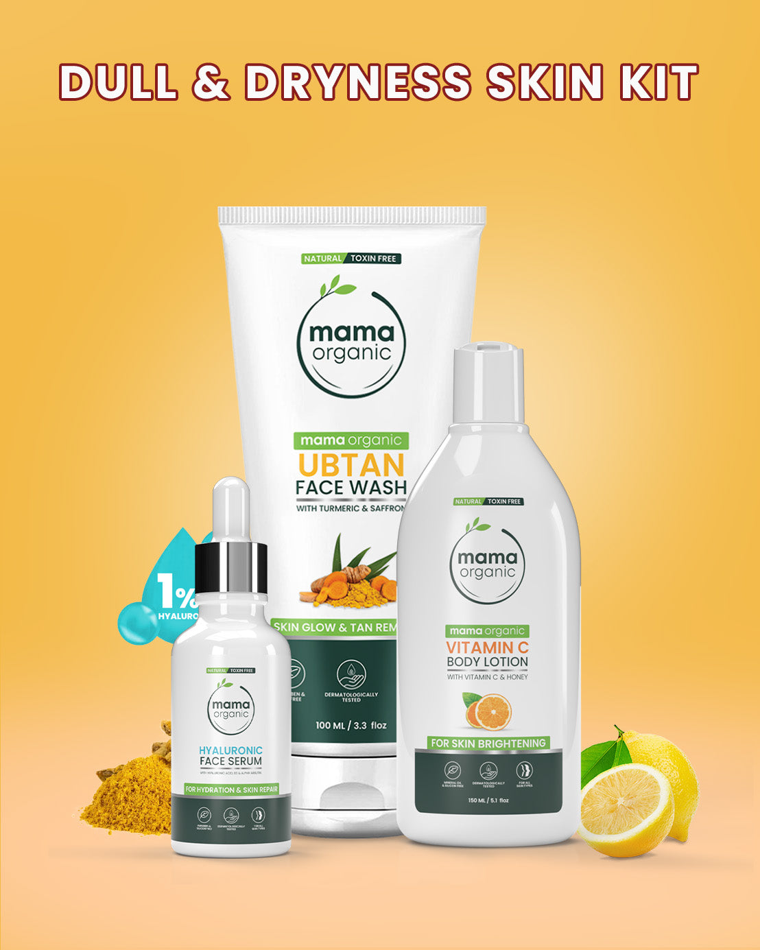 Dull & Dryness Skin Kit – Mama Organic