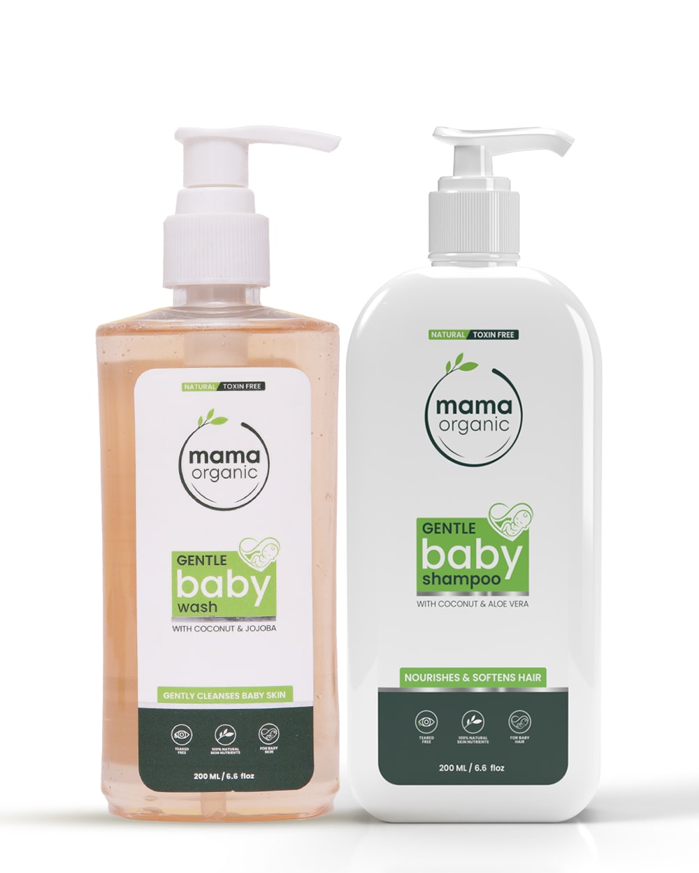 Gentle Baby Shampoo, Baby Wash Combo 200ml