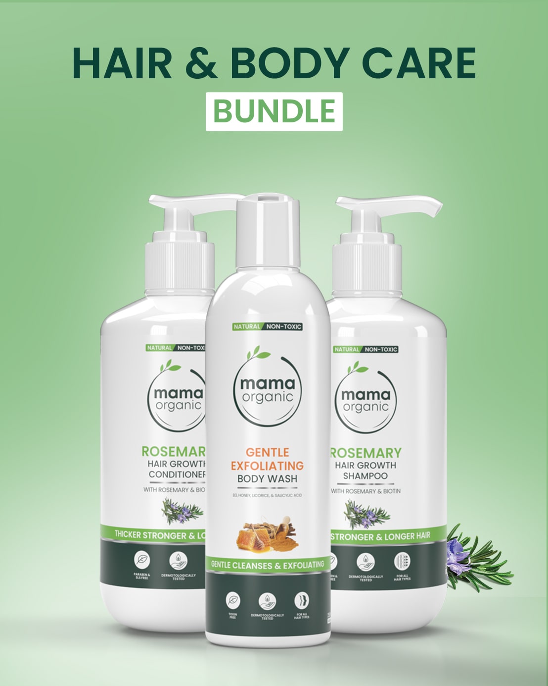 Hair and Body Care Bundle