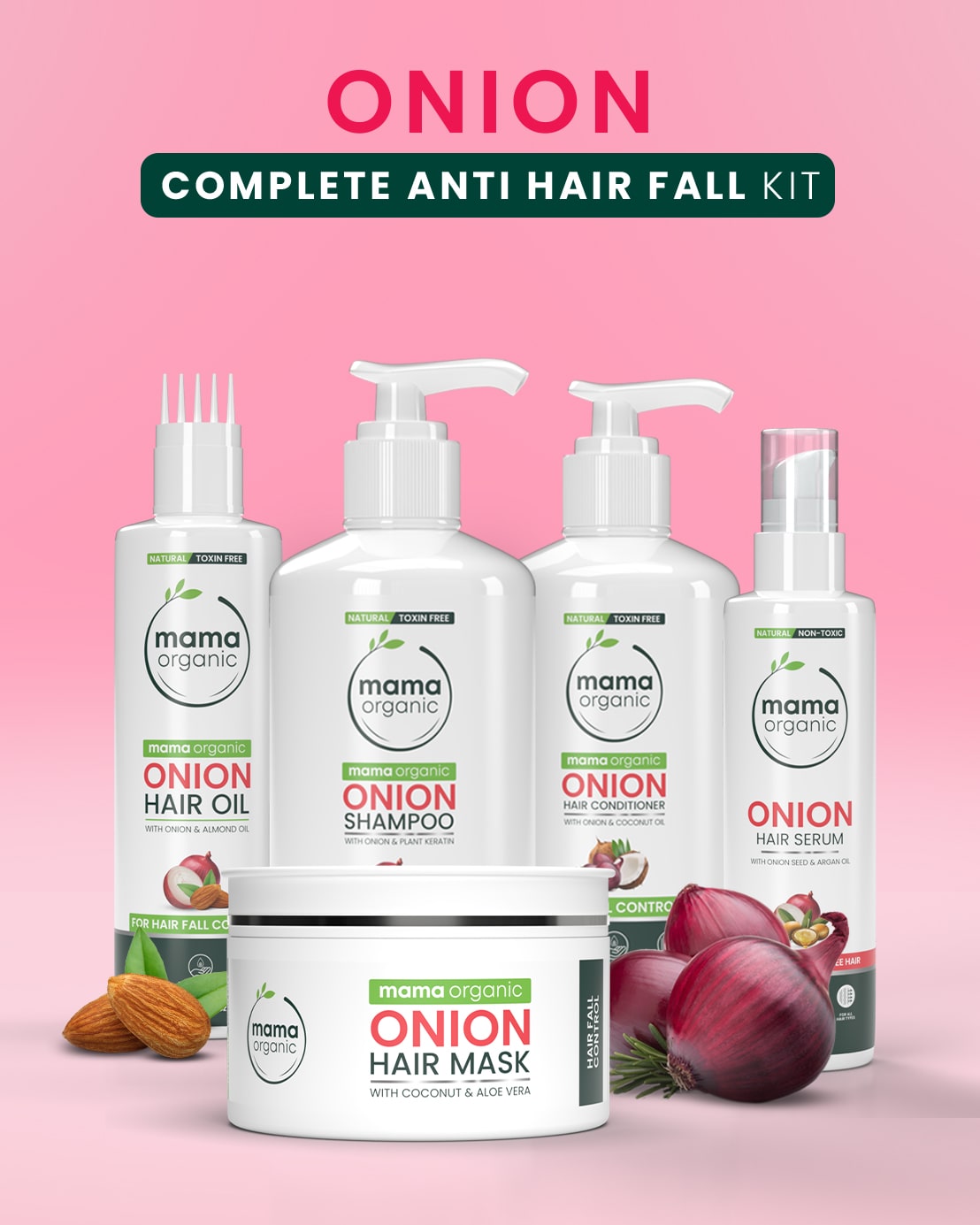 Onion Complete Anti Hair Fall Kit