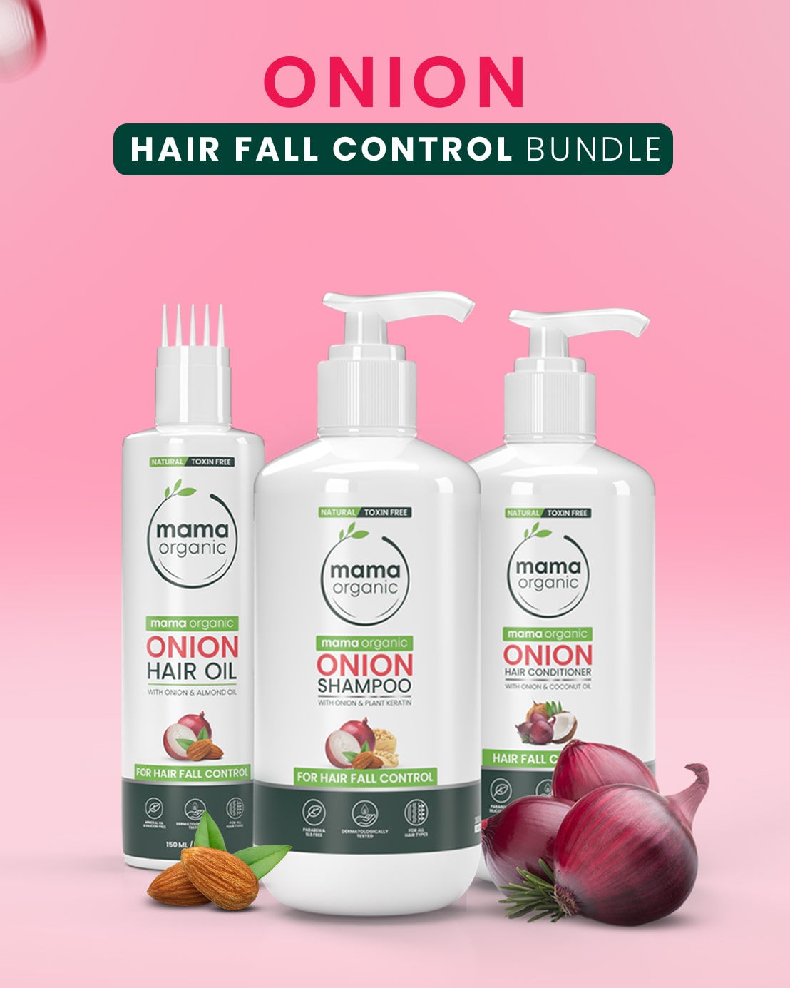 Onion Hair Fall Control Bundle