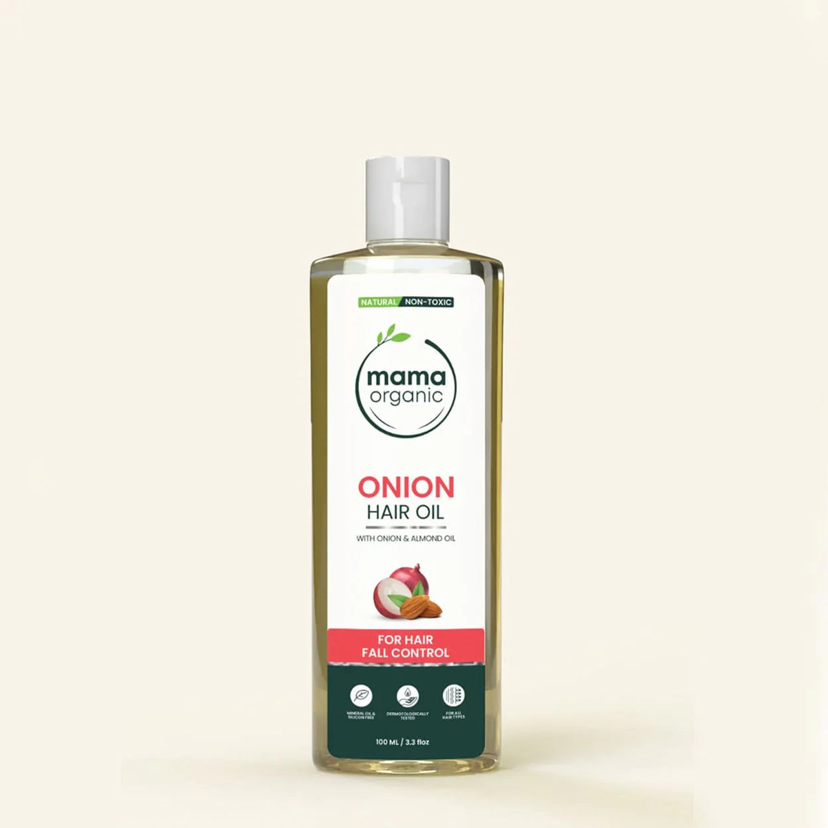Onion Hair Oil For Hair Fall Control With Onion & Almond Oil