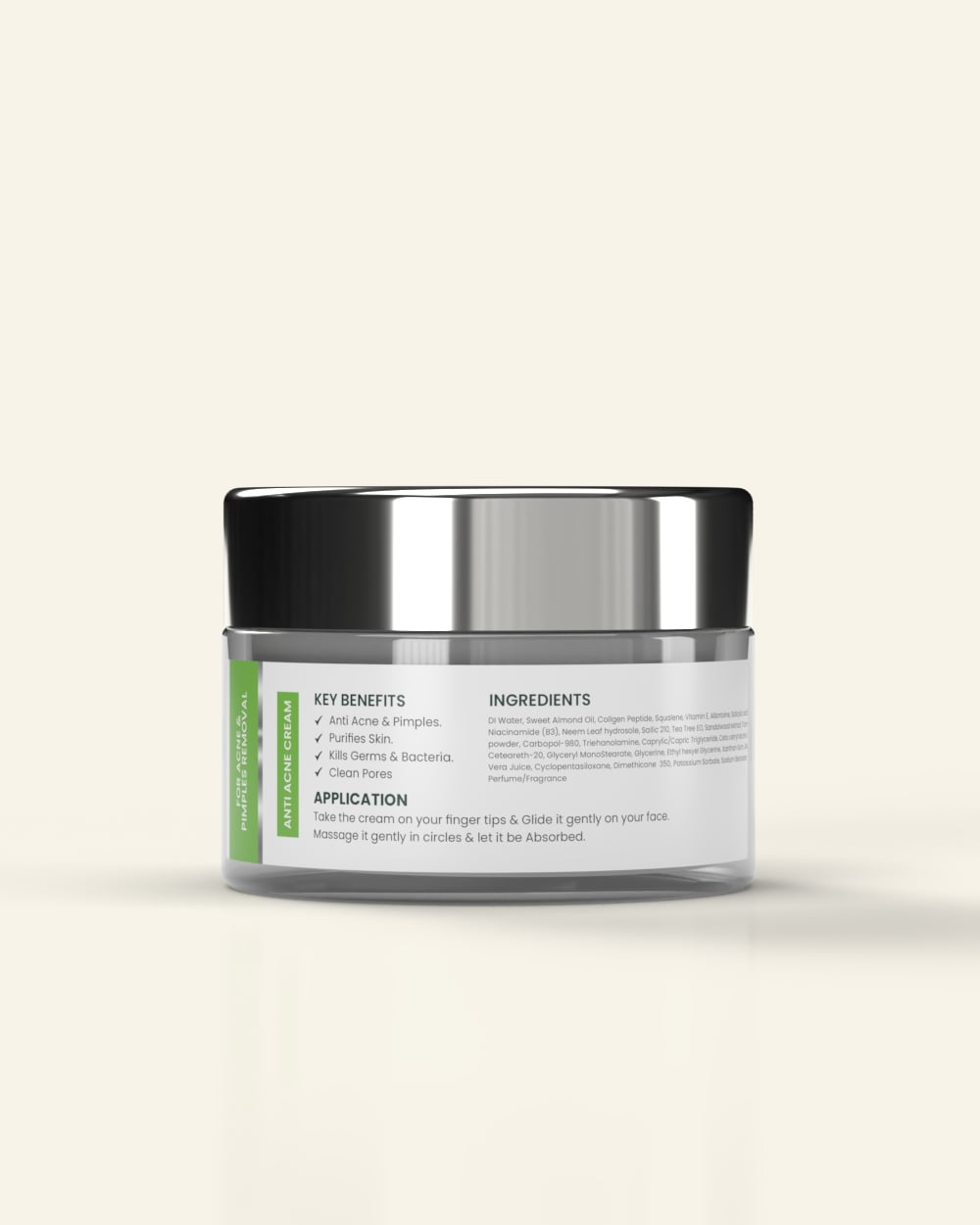 Tea Tree Rabbit Cream Tea Tree Anti Acne Cream for Control Acne & Pimples with Tea Tree & Sa ...