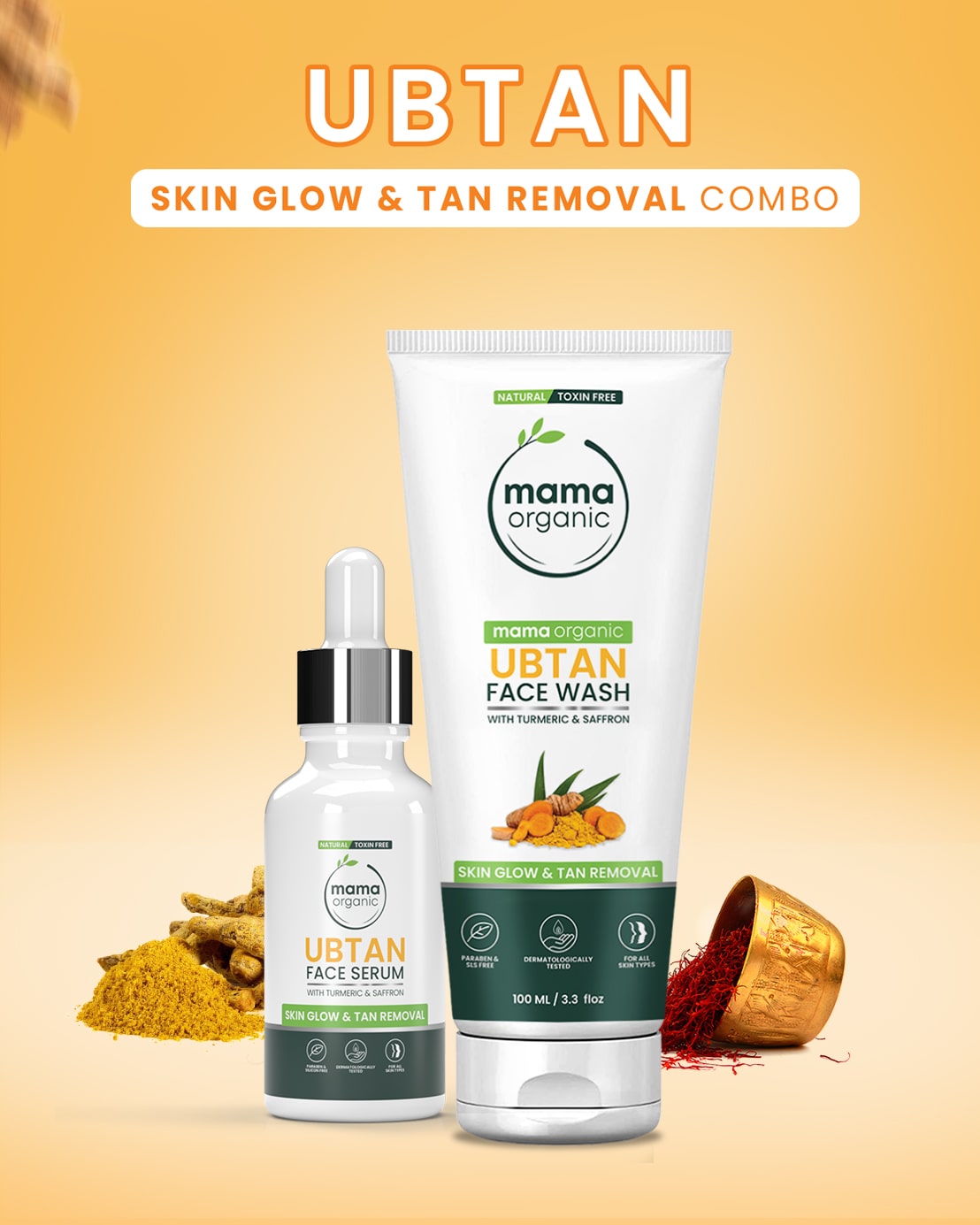 Ubtan Skin Glow & Tan Removal Combo