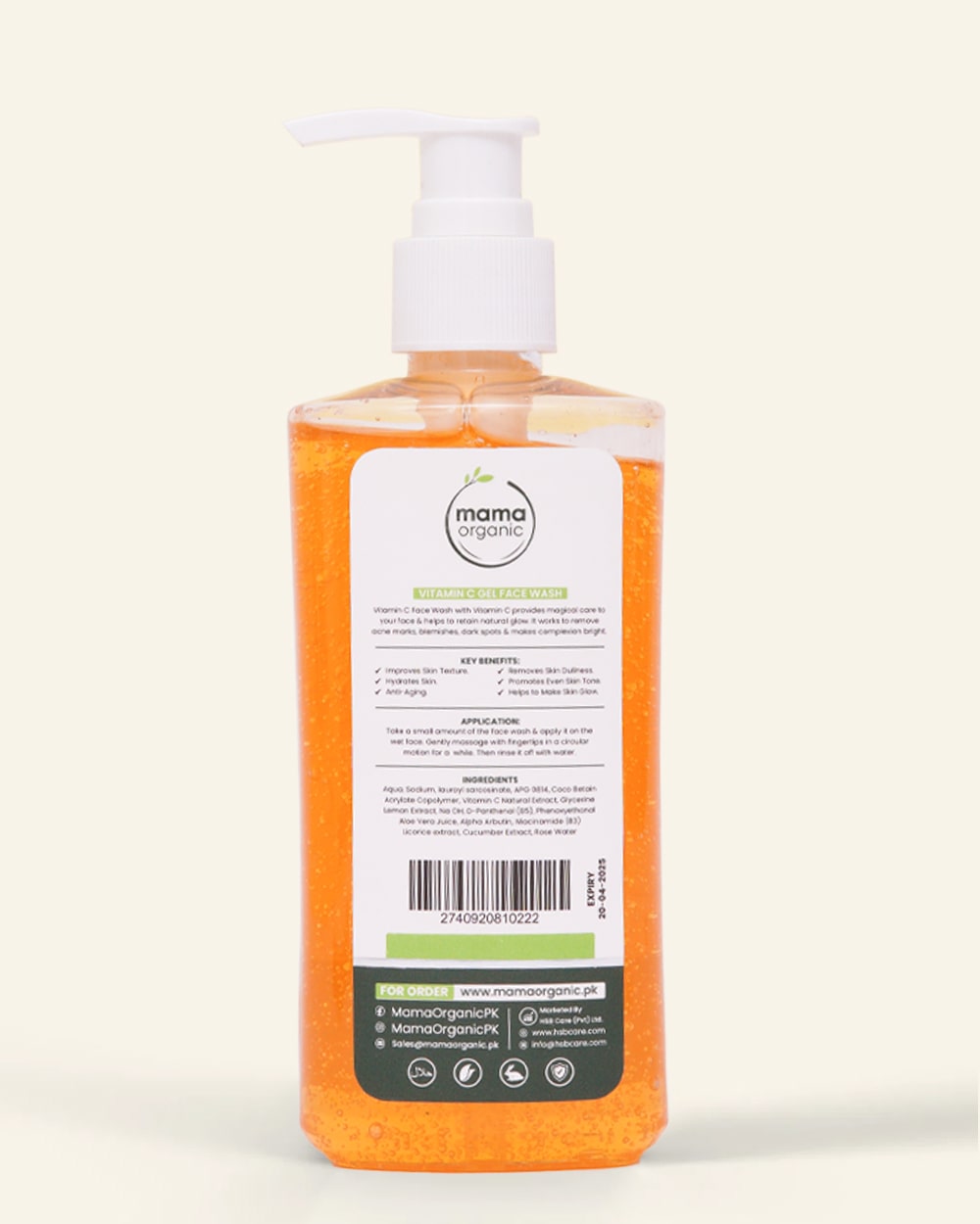 Vitamin C Face Wash 200ml in Pakistan