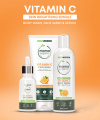 Vitamin C Skin Brightening Bundle 2 (Face Wash 100ML + Face Serum 30ML + Body Wash 250ML)