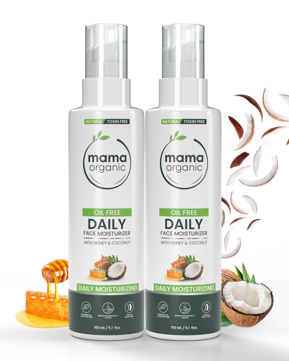 Daily Oil Free Face Moisturizer 150ml Combo