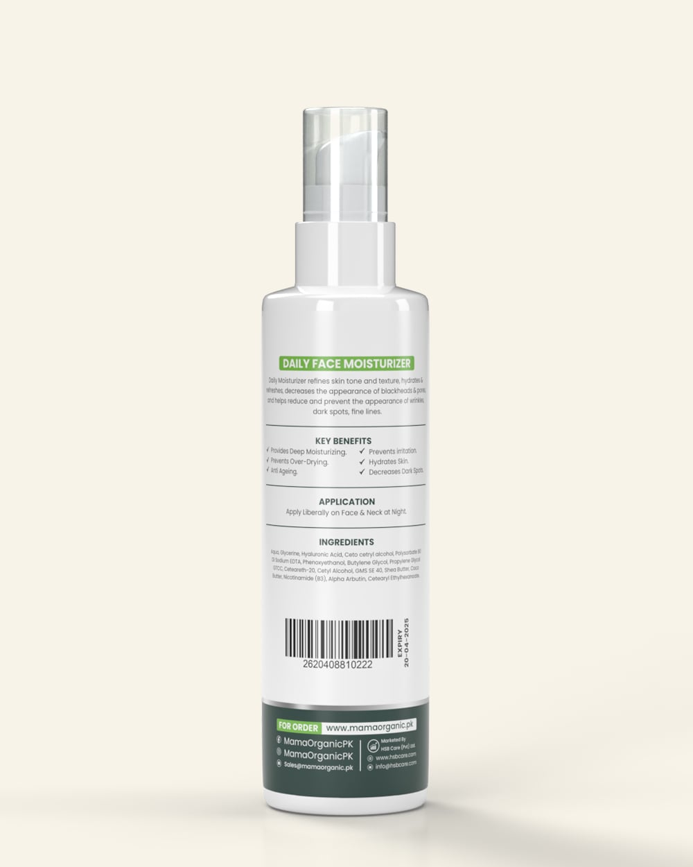 Daily Oil Free Face Moisturizer 80ml in Pakistan