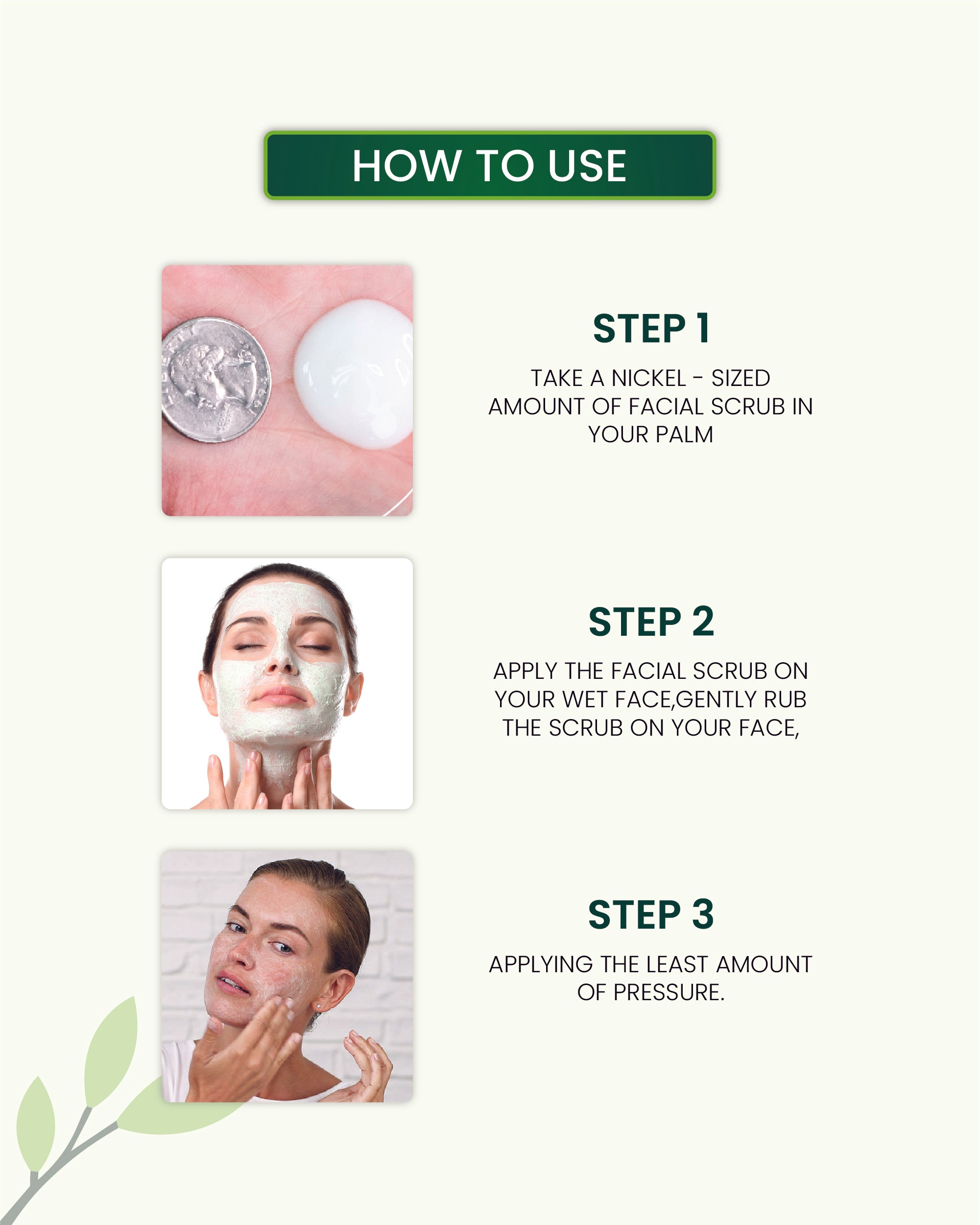 How to Use Ubtan Face Scrub