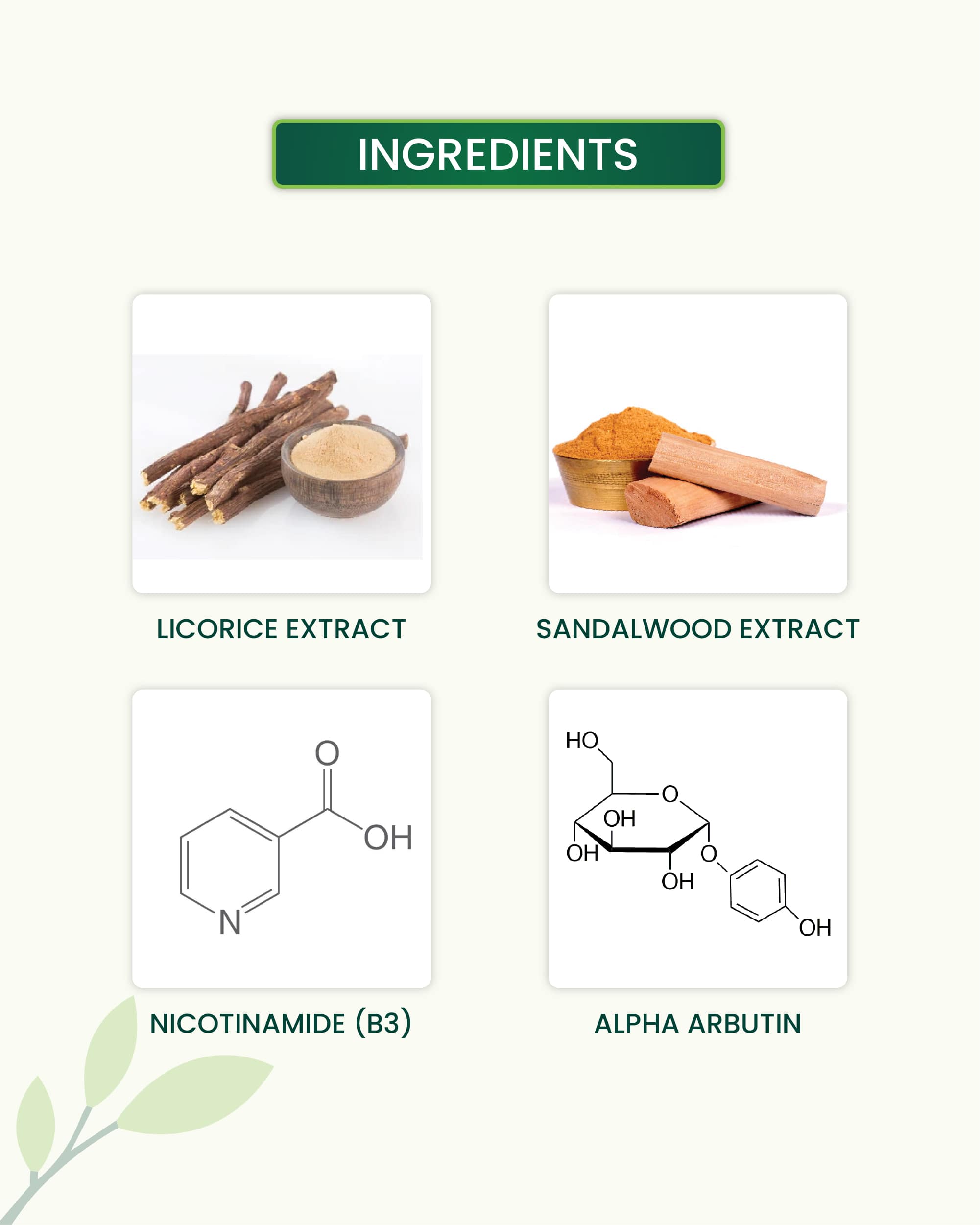 Hyaluronic Acid Face Serum Key Ingredients