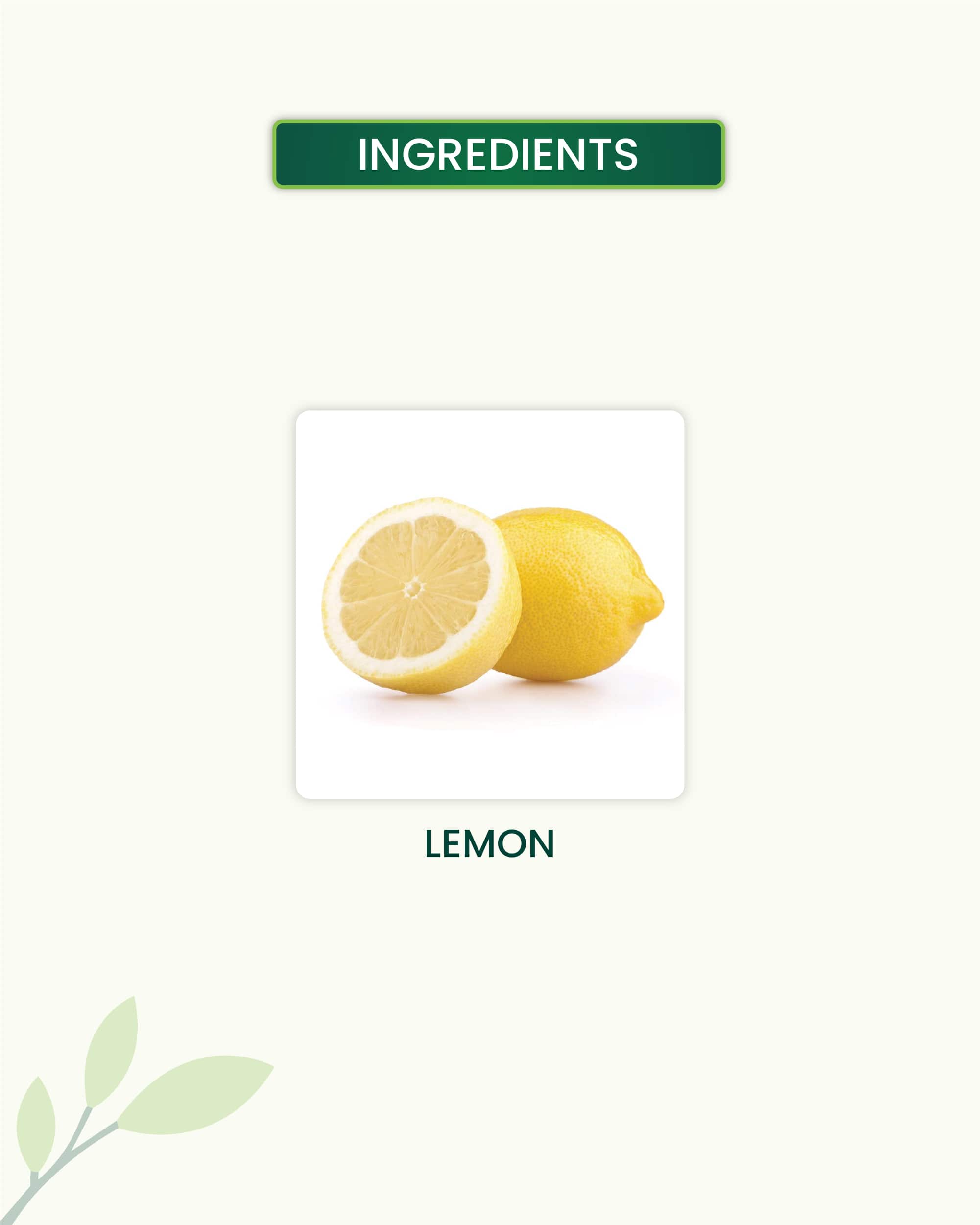 Lemon Essential Oil Key Ingredients