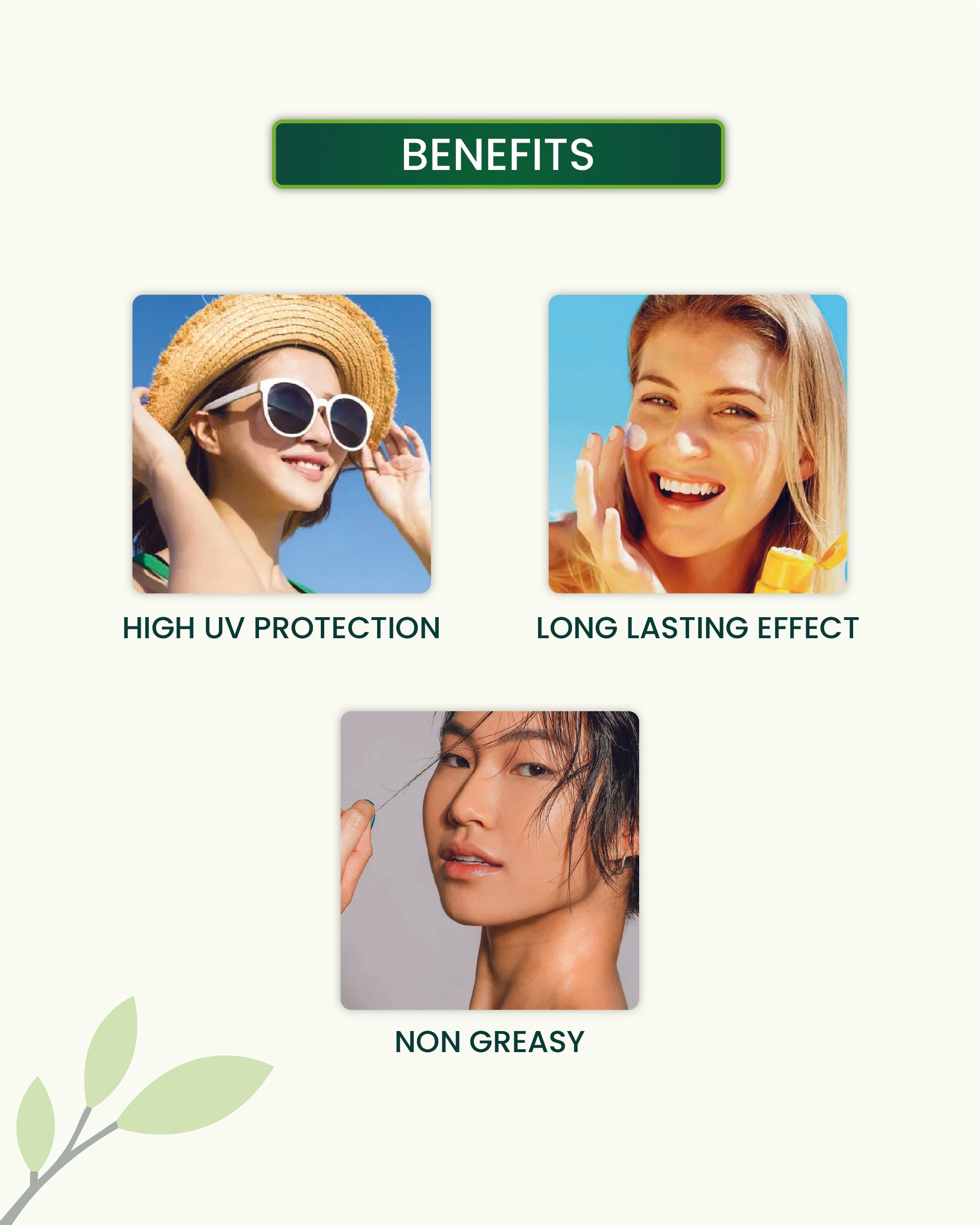 Multi-Protection Sunscreen Benefits
