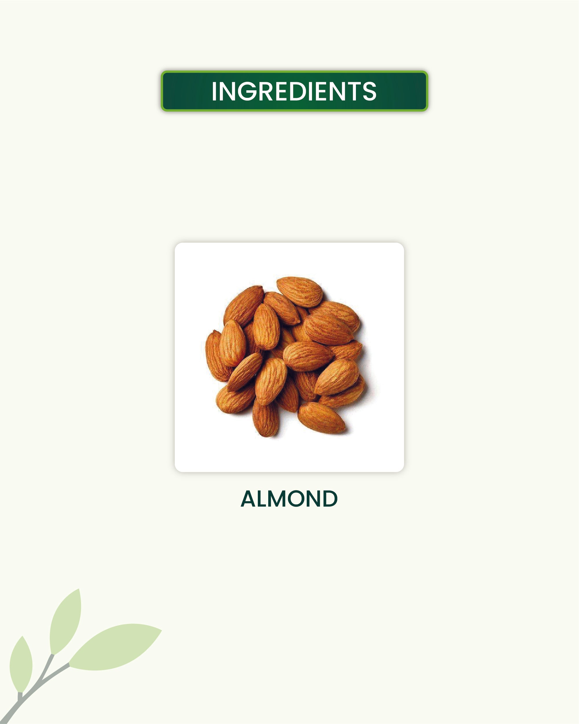Sweet Almond Oil Key Ingredients