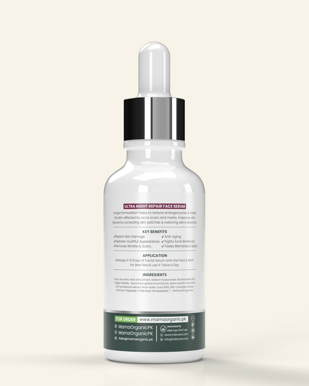 Ultra Night Repair Face Serum 30ml in Pakistan