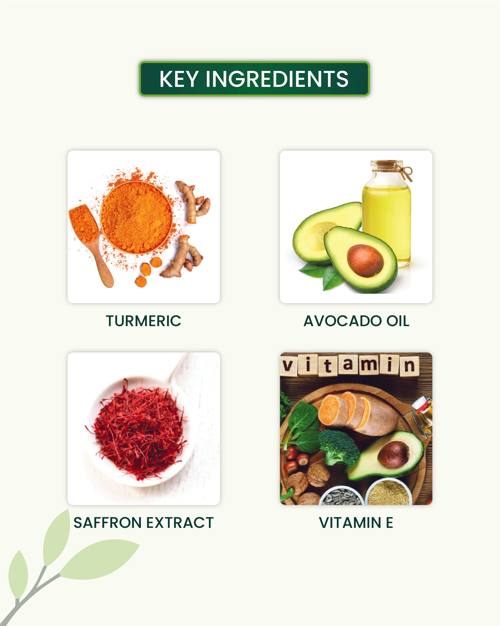 Whitening Cream Key Ingredients