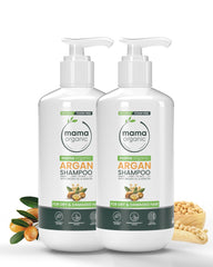 Argan Shampoo 300ml Combo For Dry And Damaged Hair - Natural & Toxin-Free - MamaOrganic