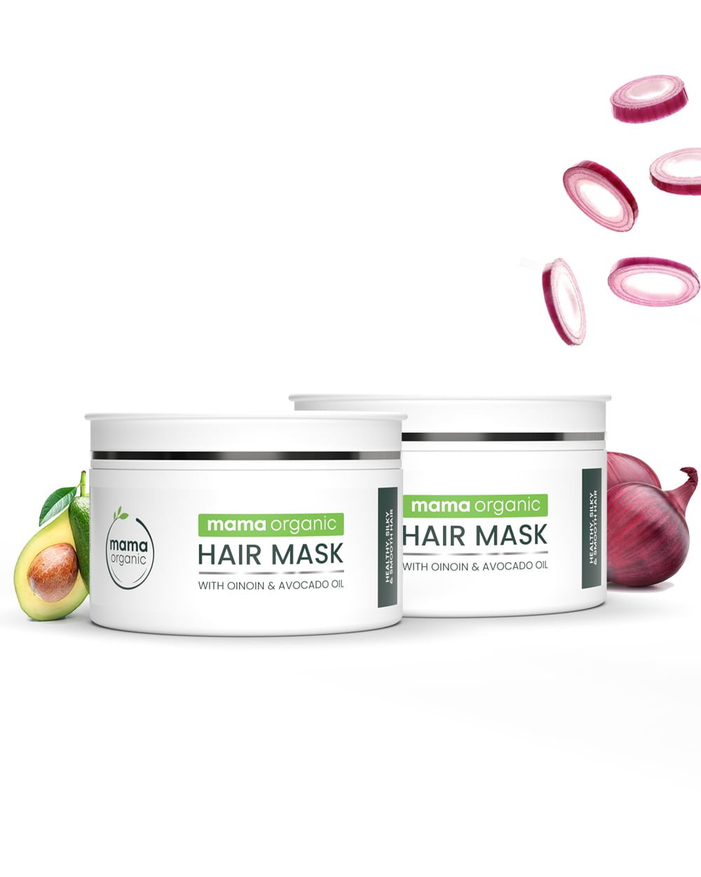 Mamaorganic Hair Mask Combo For Healthy, Silky & Smooth Hair - Natural & Toxin-Free - MamaOrganic