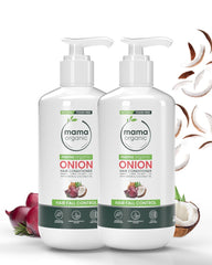 Onion Hair Conditioner 300ml Combo For Hair Fall Control - Natural & Toxin-Free - MamaOrganic