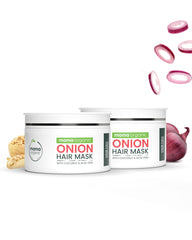 Onion Hair Mask Combo For Hair Fall Control - Natural & Toxin-Free - MamaOrganic