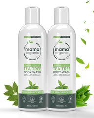 Tea Tree Body Wash Combo For Skin Purification - Natural & Toxin-Free - MamaOrganic